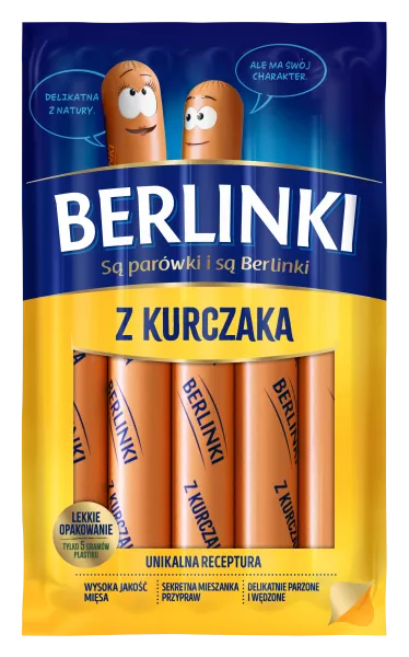 Packshot: Berlinki z kurczaka